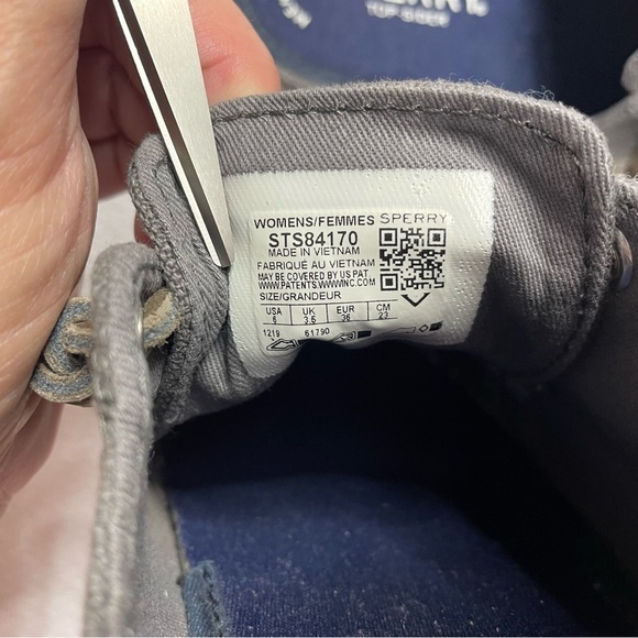 Sperry Crest Vibe Mule Top-Sider Memory Foam Sneaker Slip On Gray Women’s Size 6 - Picture 2 of 8